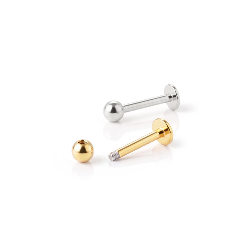 Labret em cores diferentes