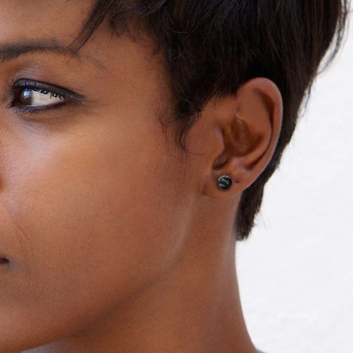 Plug flocos de neve obsidiana