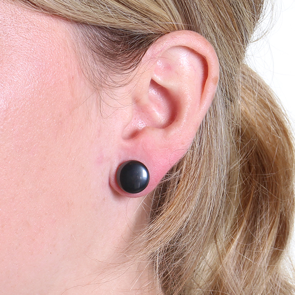 Plug com hematite e o-ring