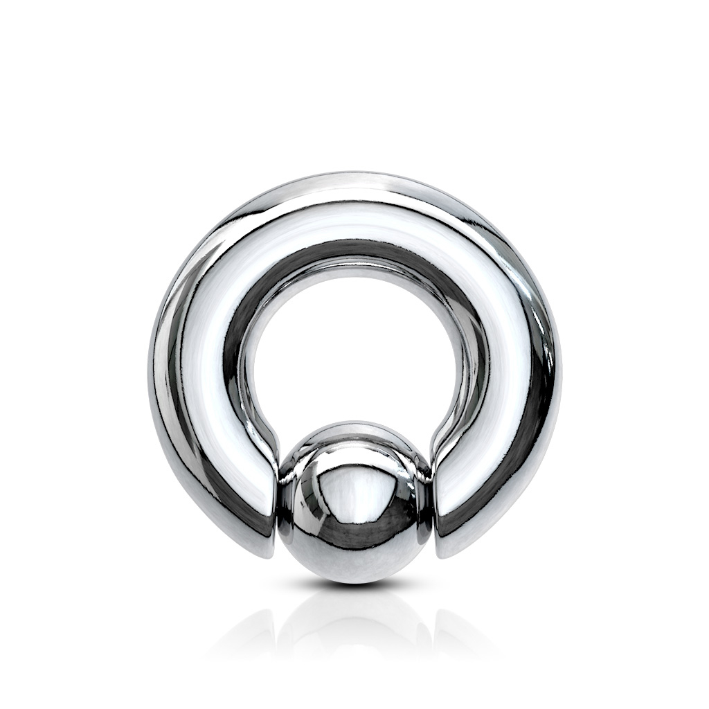 Argola CBR grande com bola solta
