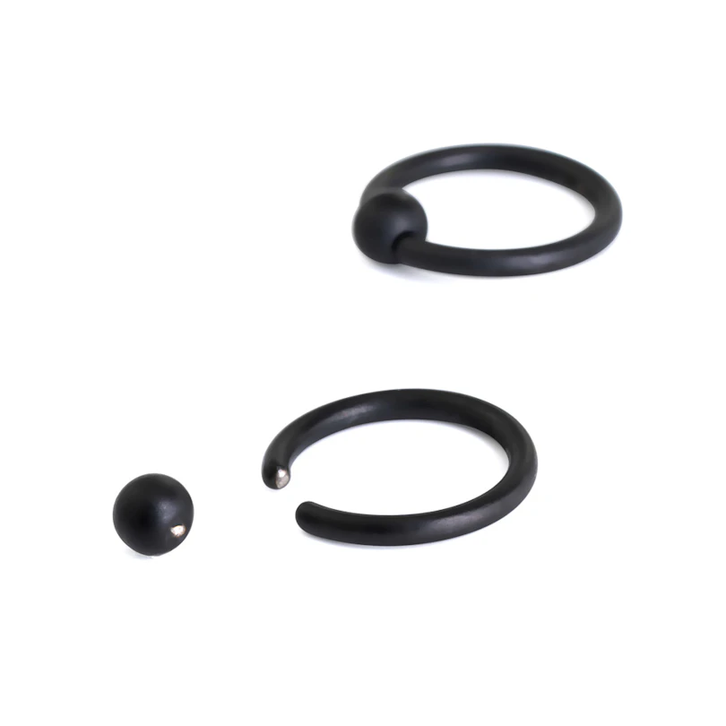 Argola CBR em preto mate