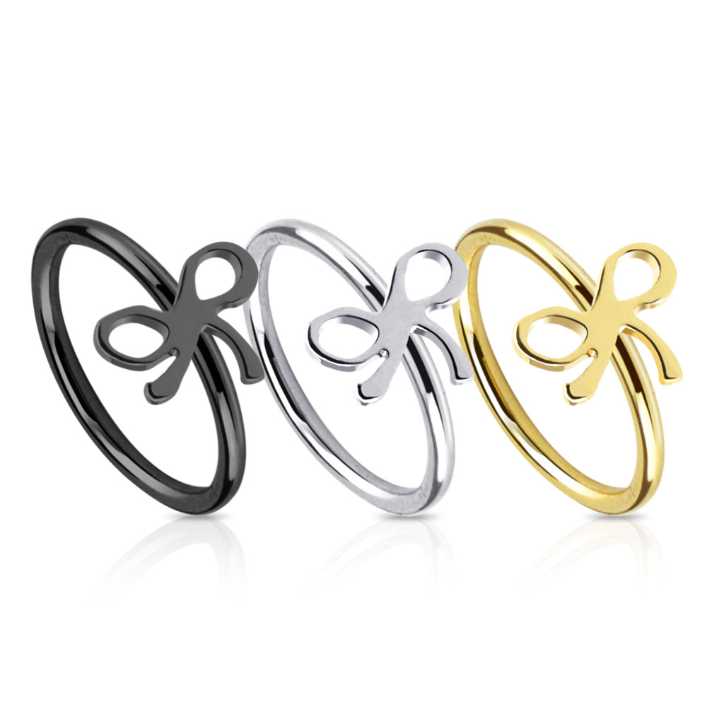 Argola com laço