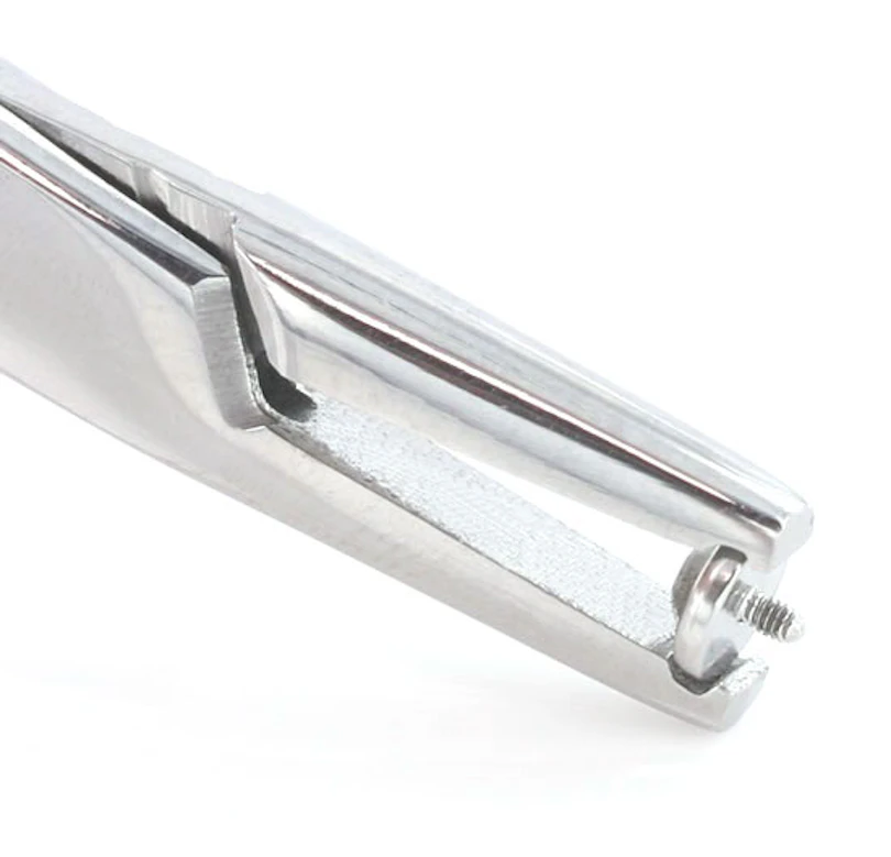 Alicate para discos de dermal anchor