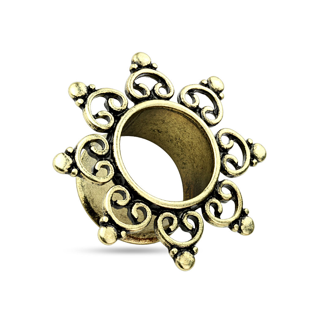 Túnel com estilo antigo e tribal