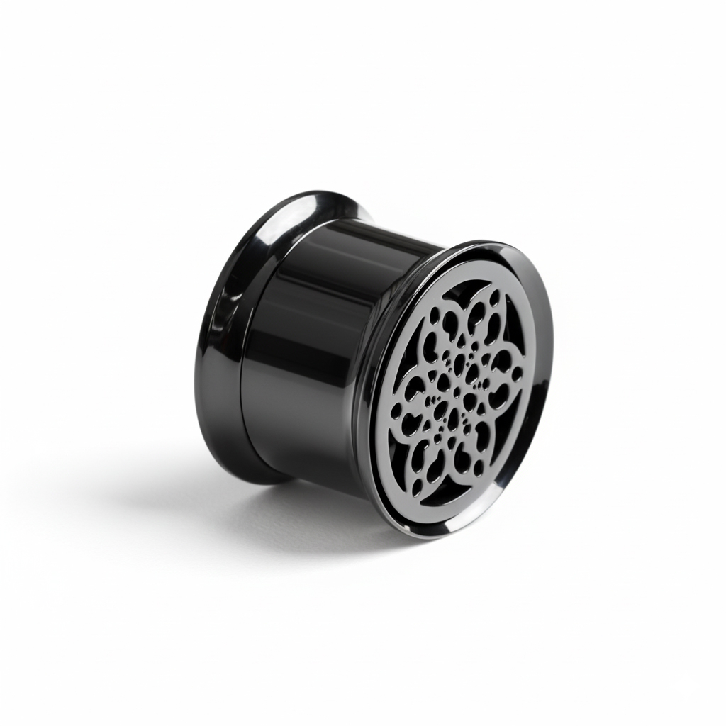 Túnel com flor de filigrana