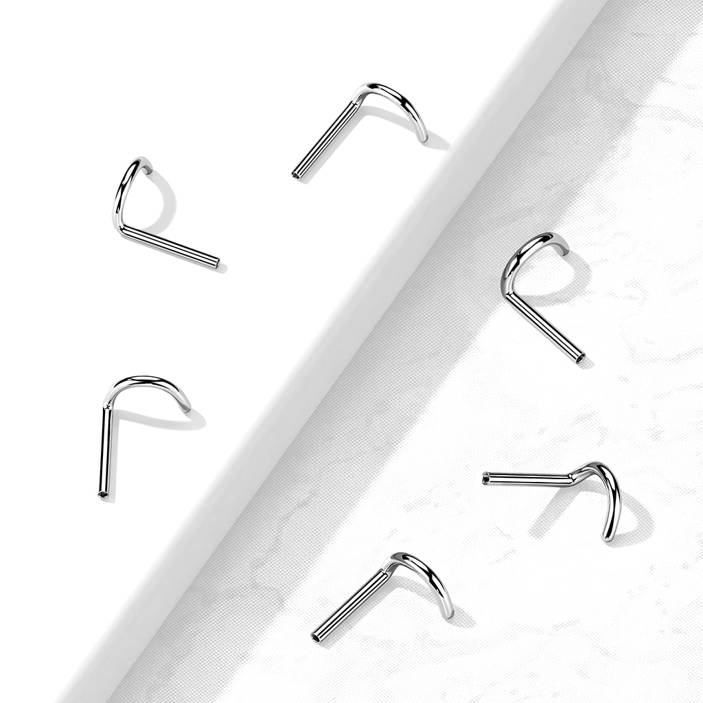 Screw para o nariz de encaixe sem rosca em titânio